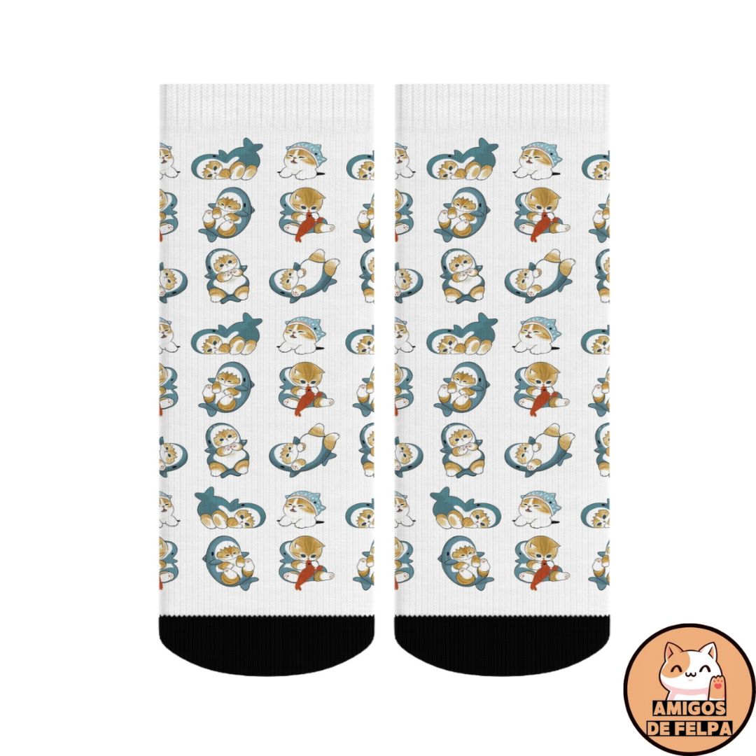 Par de calcetines Gato Cute