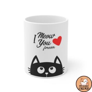 Taza I Meow You Forever - Amor