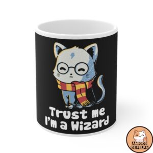Taza Confía en mí soy mago (Harry Potter)
