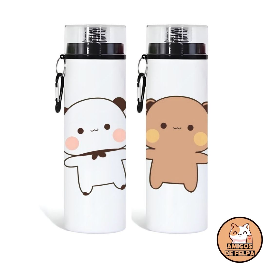 Set 2 botellas Bubu y Dudu (Dúo pareja)