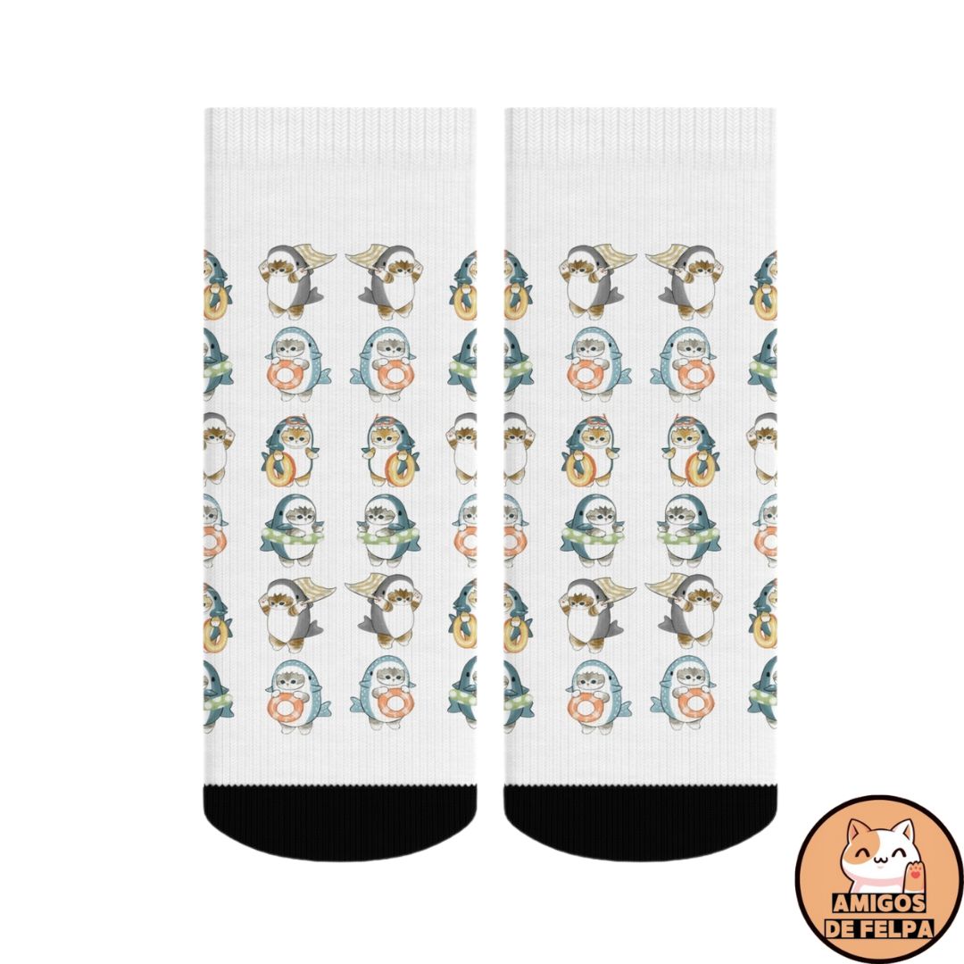 Calcetines Gato tiburon