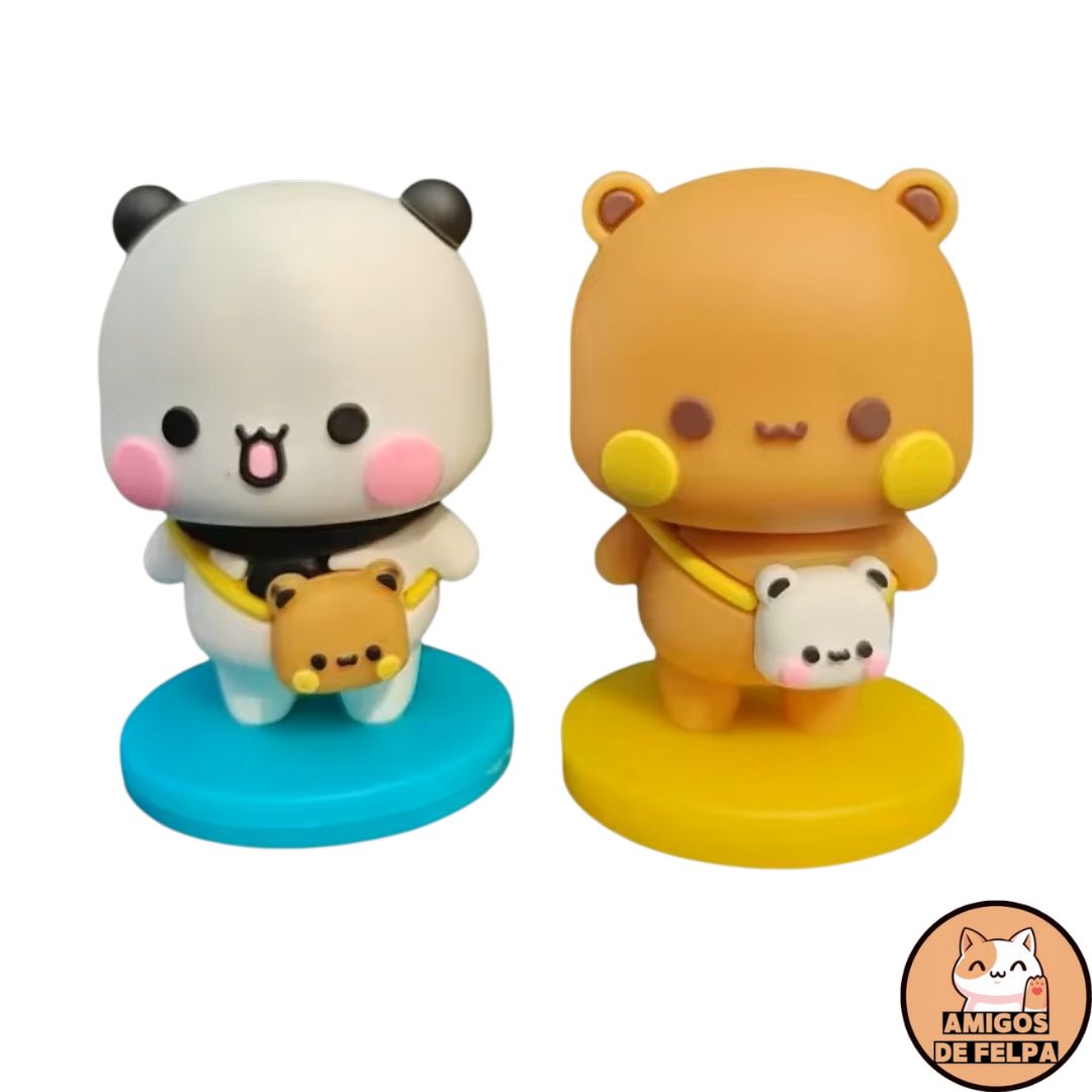 Set 2 Figuras Bubu y Dudu