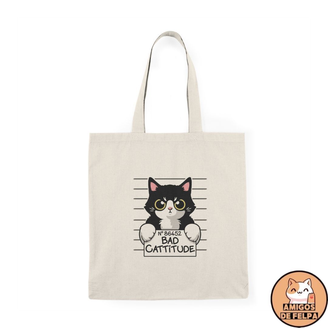Tote Gato Bad Cattitude