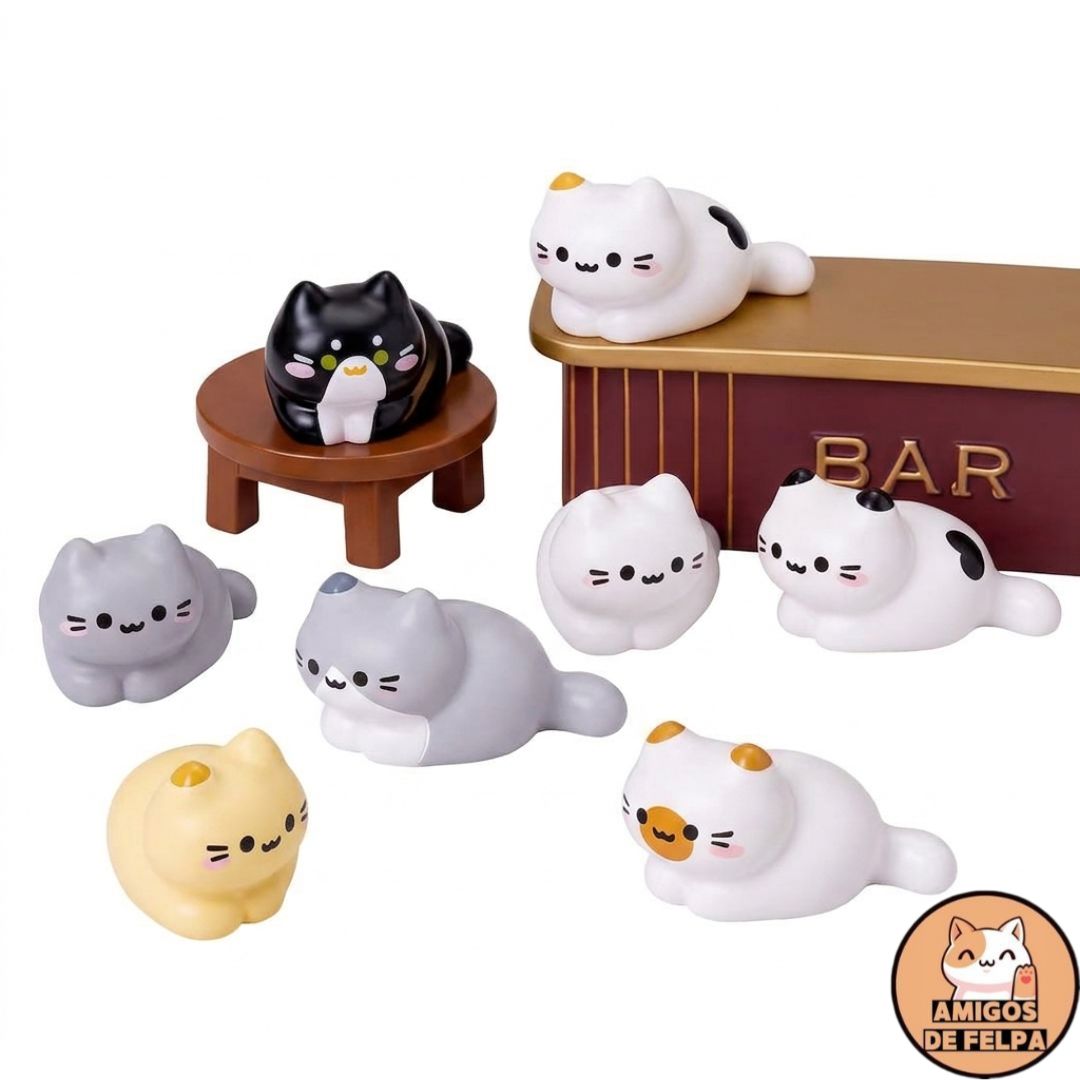 Set Figuras Gatos